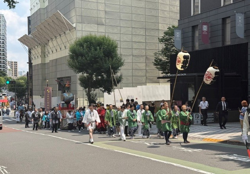 「山王日枝神社御祭禮へ寄付を行いました」のアイキャッチ画像